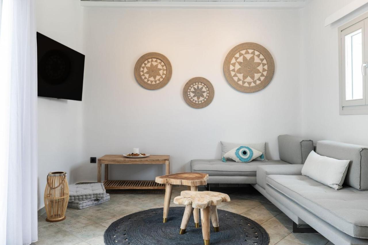 Ivi Mykonean Suites Mimoza Ornos Beach Dış mekan fotoğraf