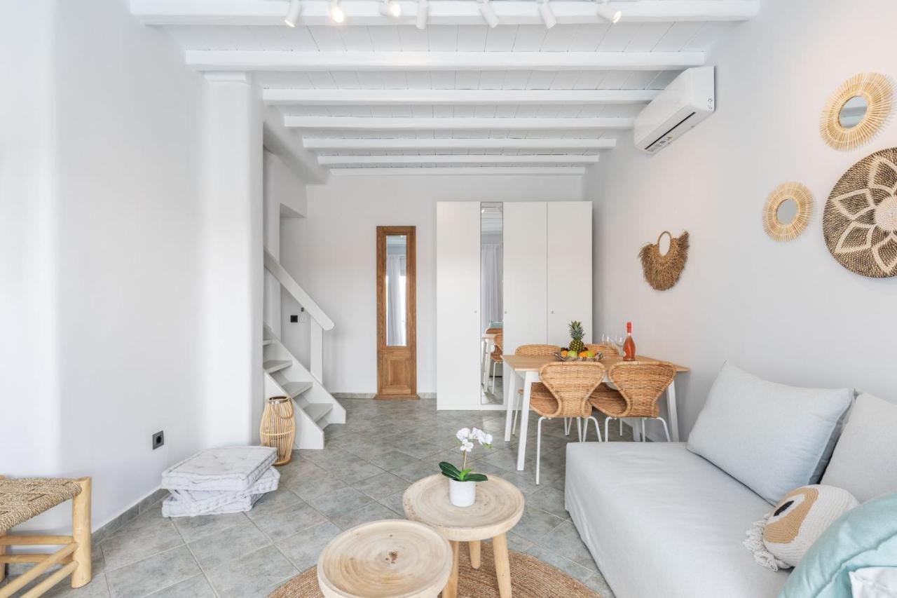 Ivi Mykonean Suites Mimoza Ornos Beach Dış mekan fotoğraf