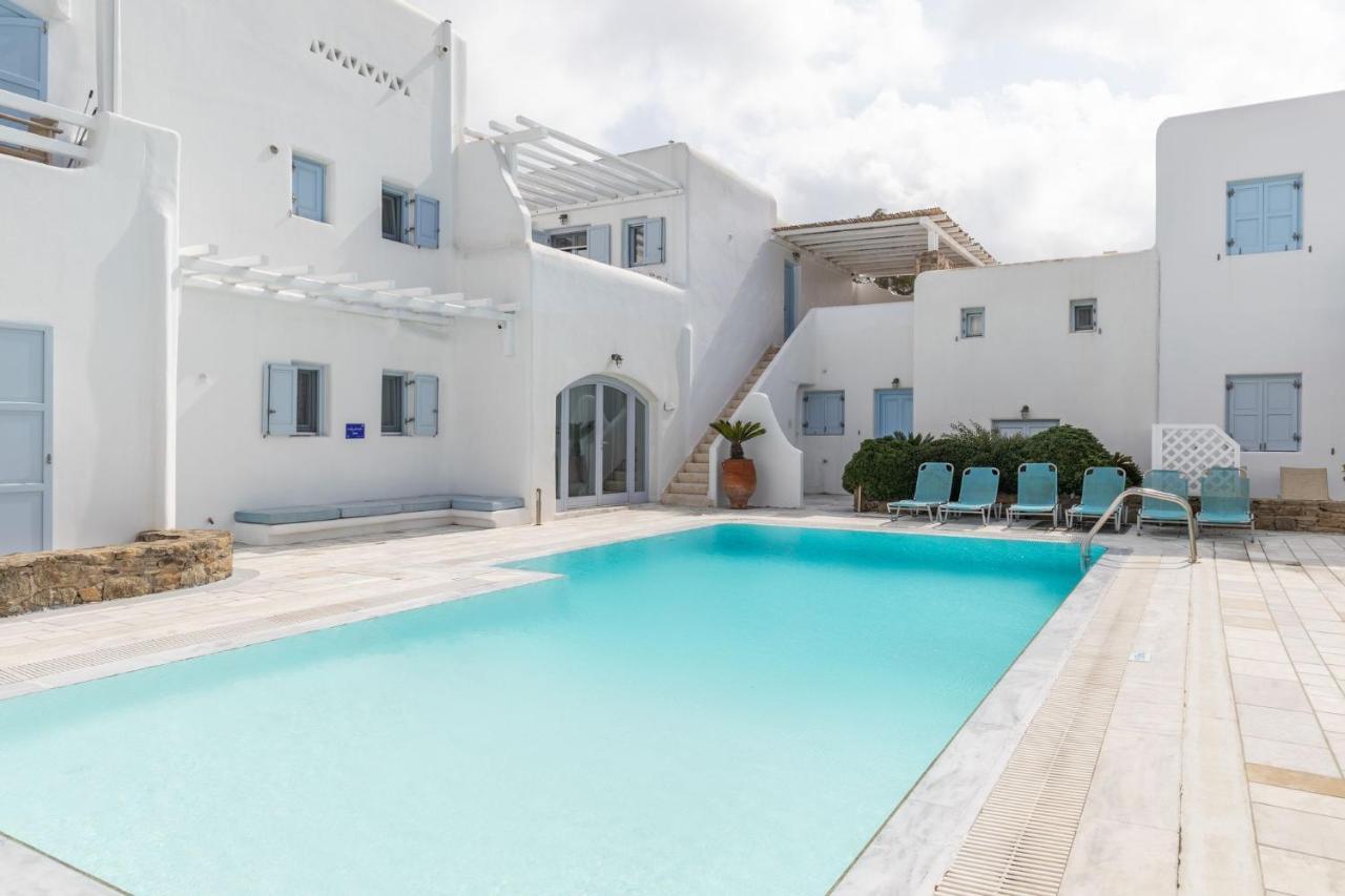 Ivi Mykonean Suites Mimoza Ornos Beach Dış mekan fotoğraf