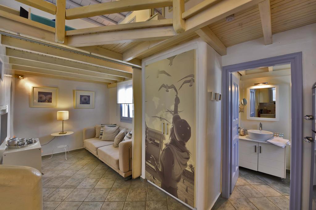 Ivi Mykonean Suites Mimoza Ornos Beach Dış mekan fotoğraf